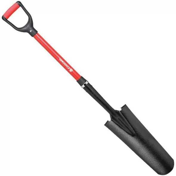 16" Tempered Steel 30" Handle DIY Drain Spade | CORSS28030