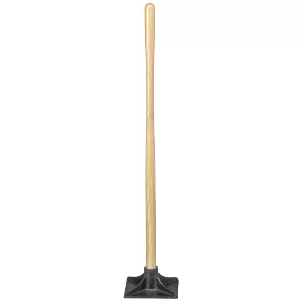 Steel Blade 42" Northern Ash Wood Handle Heavy-Duty Dirt Tamp | CORUT60050