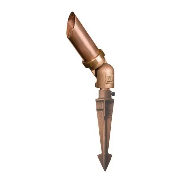 35 W MR-11 LED Solid Sand Cast Bronze Classic Series Bullet Light | CSLCBL5CB