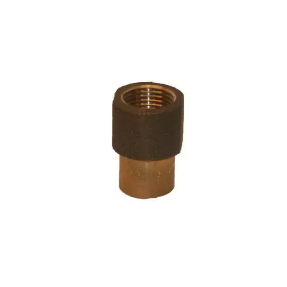 1/2" FPT x Male Post Solid Bronze Transition Adapter | CSLCBPTA2