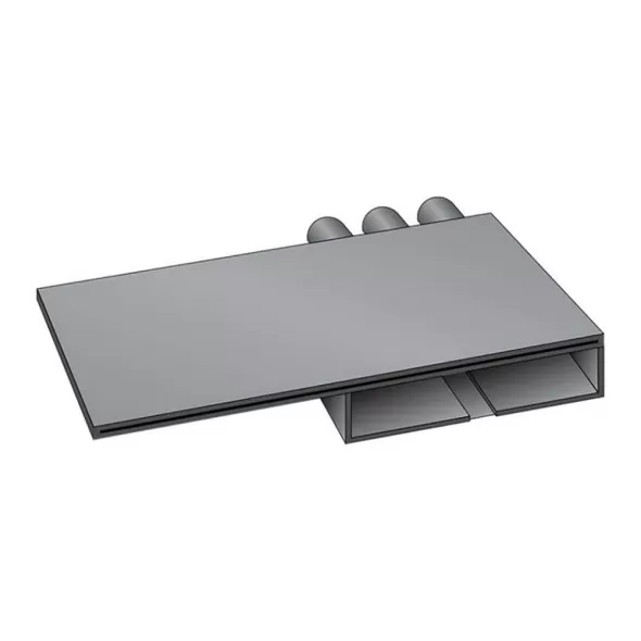 6" x 3.5" x 13/16" For SEWL60ML Cast Set-In-Stone Wall Light Installation Systems Wall Light Mounting Module | CSLCSIS