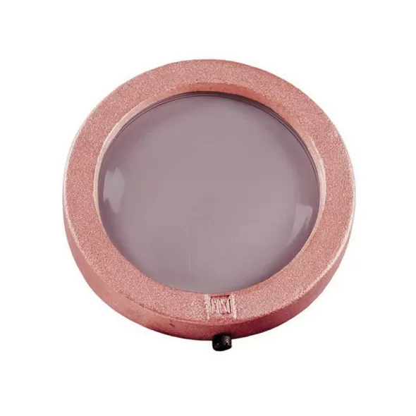 5.5" Borosilicate Glass Lens/Bronze Ring For Cast Well Lights Lens and Bronze Ring | CSLCWLR1CB