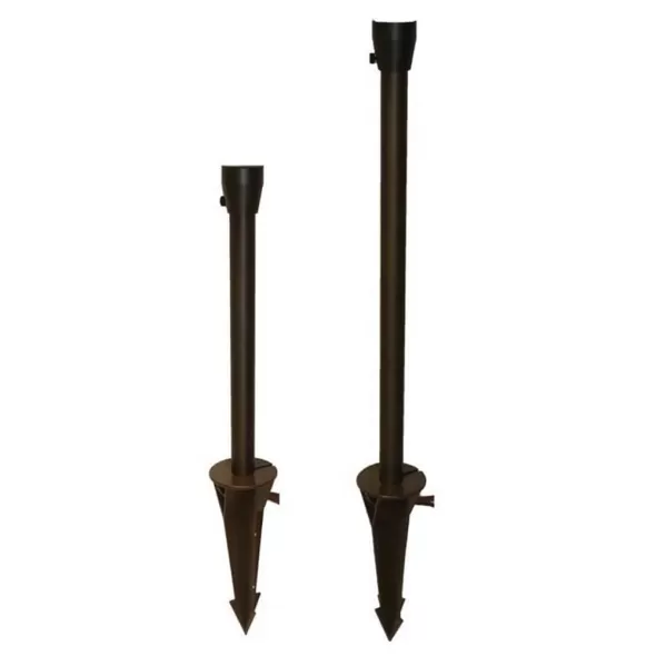 12" Aged Brass For Path/Area Lights Stem Assembly | CSLSALSTEM12