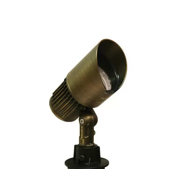 4 to 17 W 2800K LED Bronze Brass SBL Series 20 to 60 Degrees Beam Spot Light | CSLSBLABL1