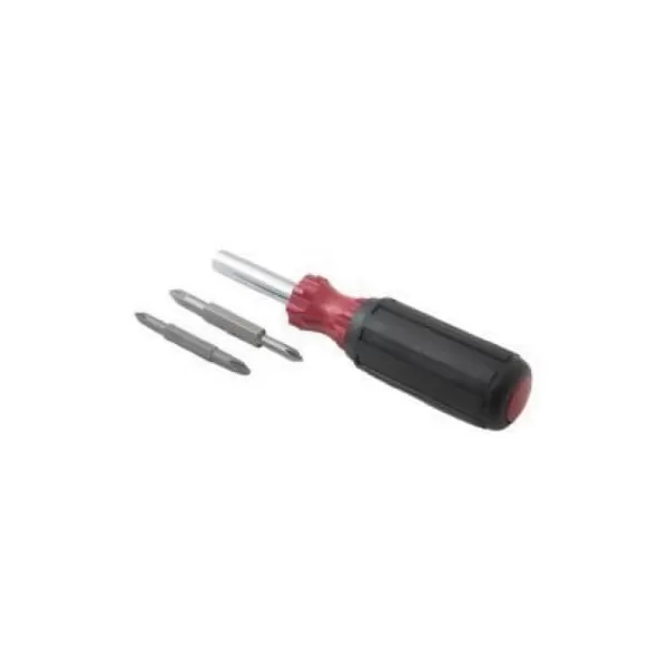 Plastic/Rubber Cushion 6-In-1 Screwdriver | CST6N1TCRG