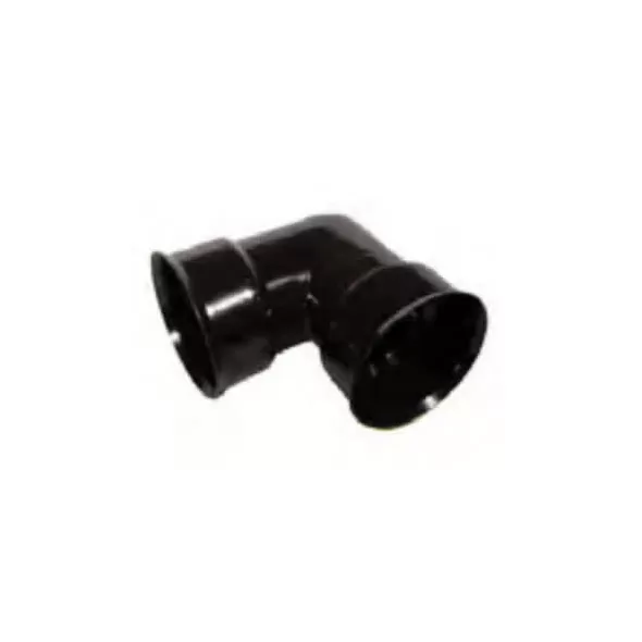 ADS Soiltight Elbow, Bell-End HDPE 90 Degrees Degrees Dual Wall Injection Molded N-12, Black 4" | DFD0499ST