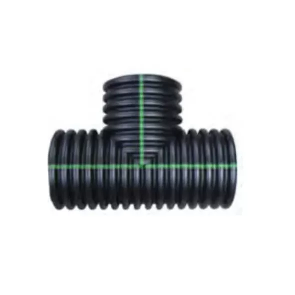 ADS Soiltight Tee, Bell-End HDPE Dual Wall Injection Molded N-12, Black 10" | DFD1063ST