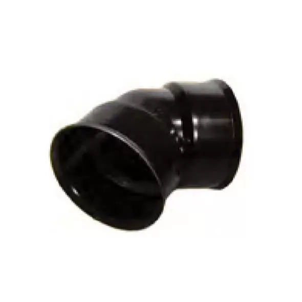 ADS Watertight Elbow, Bell-End 45 Degrees Degrees HDPE Dual Wall Injection Molded N-12 Black 12" | DFD1294WT