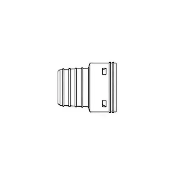 ADS Clay Adapter, PVC x Corrugated PVC 6" | DFE662AA