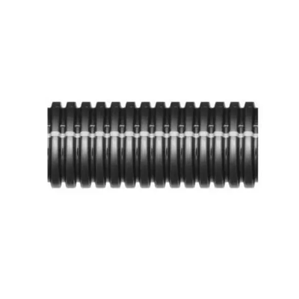 ADS Drainage Pipe, Corrugated HDPE Single Wall Annular Perforated Black 4" x 250' | DPE04010250