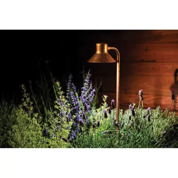 9.1 W 2700K/3900K/4500K/5200K Integrated LED Bronze Metallic Copper/Brass Zoning Dimming Color Changing Path Light | FXLFGZDCBZ