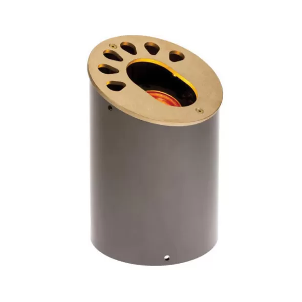 90 W Integrated LED Natural Brass Die-Cast Aluminum/Brass Zoning Dimming Well Light | FXLKGZD9LEDEBS