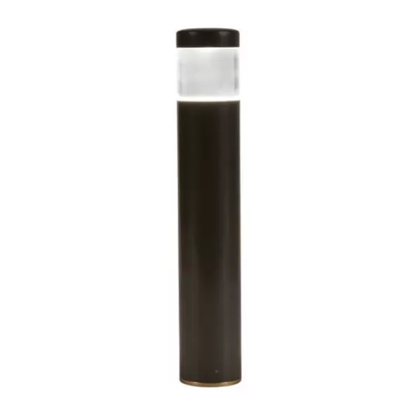 12.6 W 2700K/3900K/4500K/5200K Integrated LED Flat Black Die-Cast Aluminum Zoning Molded Acrylic Lens Path Light | FXLPM3LEDFB