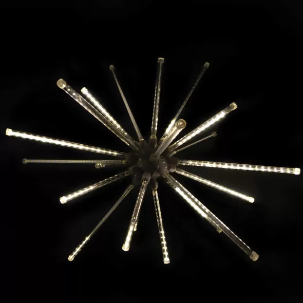 28" Warm White Low Voltage Combo A LED 3D Meteor Burst | HBL3D28MBRSTAWW