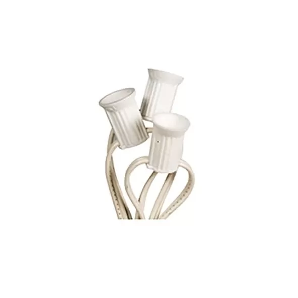 100' 12" Spacing C9 White Stringer | HBLC9S100WC12