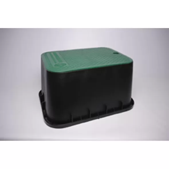 15" x 21" x 12" Rectangular Green Box Irrigation Control Valve Valve Box | DUB151