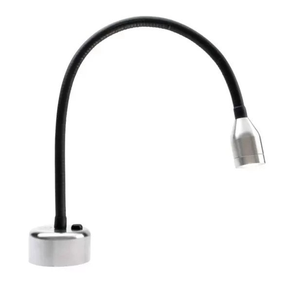 Frosted Integrated LED 1.8" x 2.7" Stainless Steel LED Specialty Light | FXLBQ1LEDSS