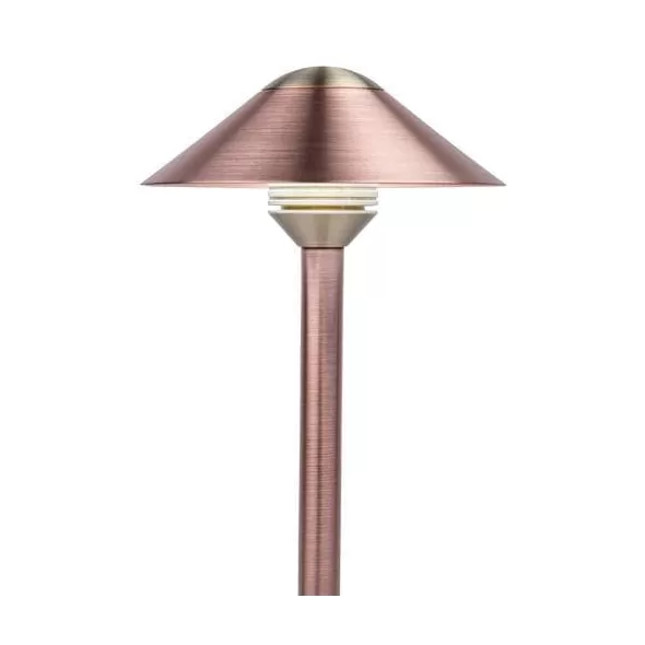 7.3" Bronze Metallic Copper/Brass For Grande Risers in Path Lights Top Assembly