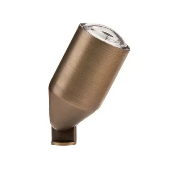 GU5.3 MR-16 LED Antique Bronze Die-Cast Mid Grade Brass Adjustable Shroud Up Light | FXLCULNLASAB