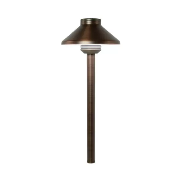 1.6 W Bi-Pin G4 2700K T3 LED Antique Brass Copper/Brass Path Light | FXLDLLED20W18RAB