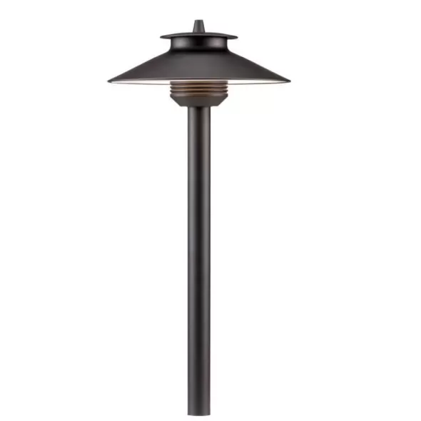 G4 Flat Black Copper/Brass Dimmable Path Light | FXLDMNL18RFB