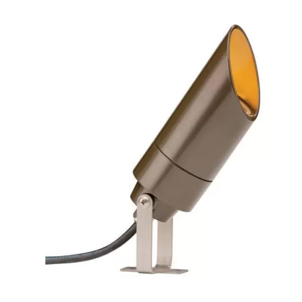 5 W GU5.3 2700K MR-16 LED Bronze Metallic Die-Cast Aluminum 35 Degrees Wide Flood Beam Up Light | FXLMULED35WFLBZ