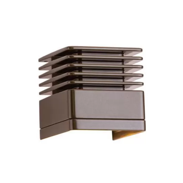12.6 W Integrated LED 2700K/3900K/4500K/5200K Bronze Metallic Standard Fins Cover Zoning Down Light | FXLNL3LEDBZ