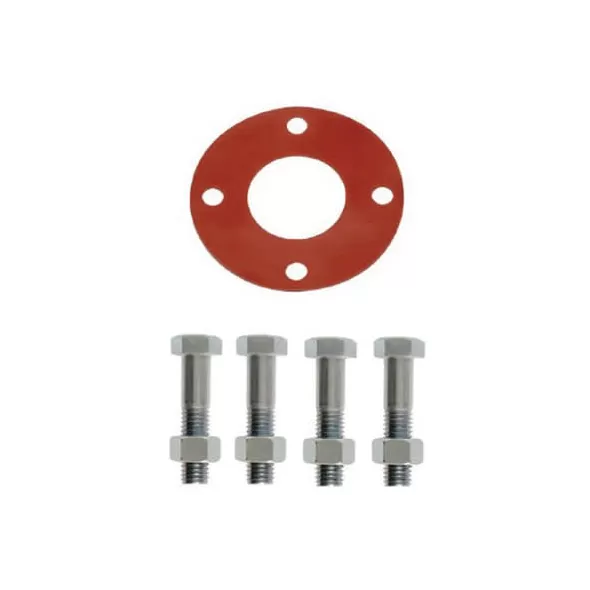 2" MJ 150 psi Styrene Butadiene Rubber Full Face For Cast Iron and Ductile Iron Valves Bolt and Gasket Set | GKRBP020