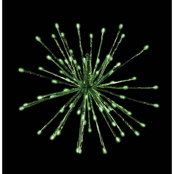 16" Green LED 3D Radiant Blast | HBL3D16STTWGGR