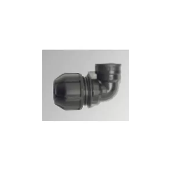 1" Compression x MIPT HDPE 90 Degrees Elbow | HRC7522044