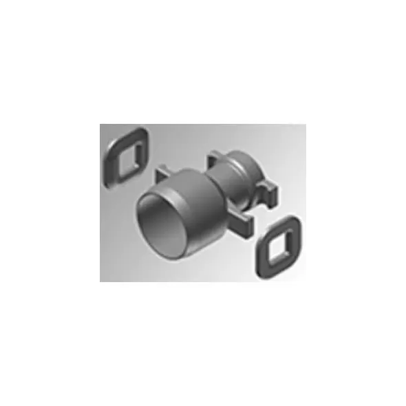4" x 2" Spigot x Bell End Ductile Iron Reducer | HRC80434