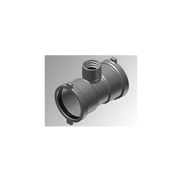 6" Female Threaded Ductile Iron Swivel Tee | HRC8065405