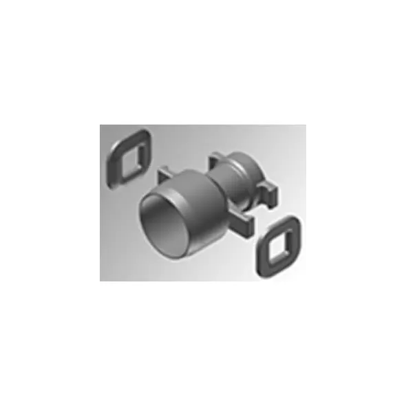 8" x 4" Spigot x Gasketed Bell End Ductile Iron Reducer | HRC80834