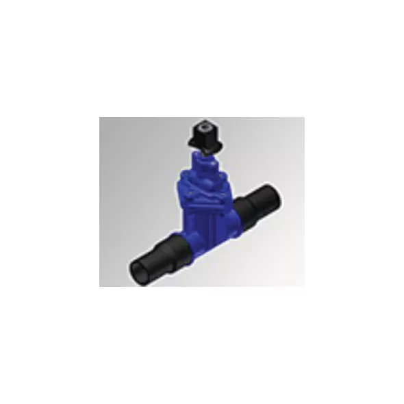 6" PE Butt Fusion Ductile Iron Resilient Wedge Gate Valve | HRP74315506