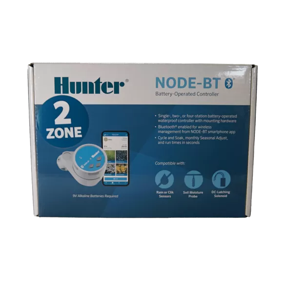 2 Stations Bluetooth Enabled Battery Operated Controller | HTRNODEBT200