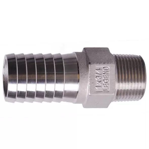 2" Insert x MNPT Stainless Steel Insert Adapter | INSMA020