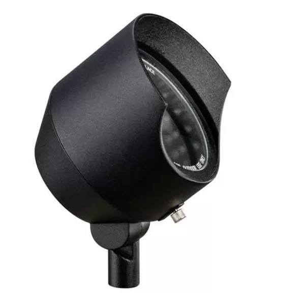 7.2 W Bi-Pin MR-16 Bi-Pin Incandescent Textured Black Aluminum 35" Wire Accent Light | KIC15381BKT