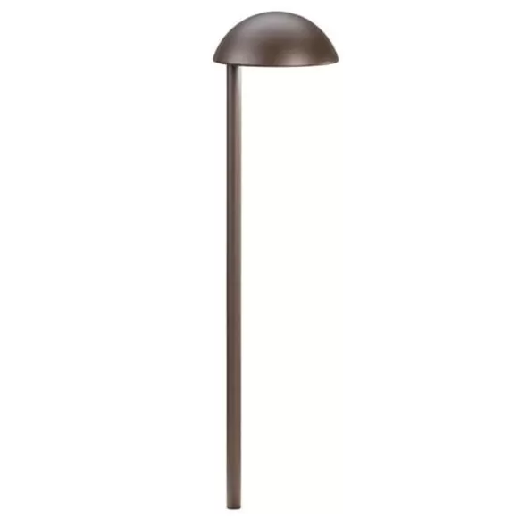 1.5 W Wedge S8 Krypton Textured Architectural Bronze Aluminum Path Light | KIC15423AZT