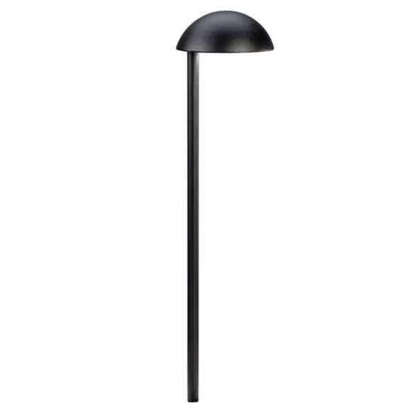 2.3 W Wedge S8 Krypton Textured Black Aluminum Path Light | KIC15423BKT