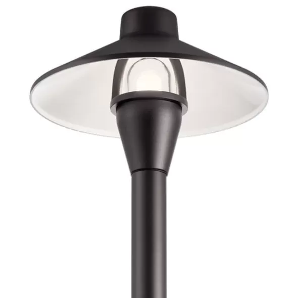 20 W Bi-Pin Incandescent Textured Architectural Bronze Aluminum Path Light | KIC15478AZT