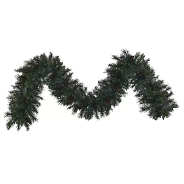 9' x 14" Mixed Noble Series Unlit Garland | HBLMGARL9