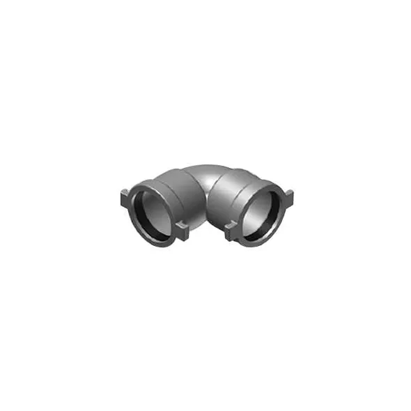 2" Gasketed Ductile Iron 90 Degrees 1/4 Bend Elbow | HRC80120