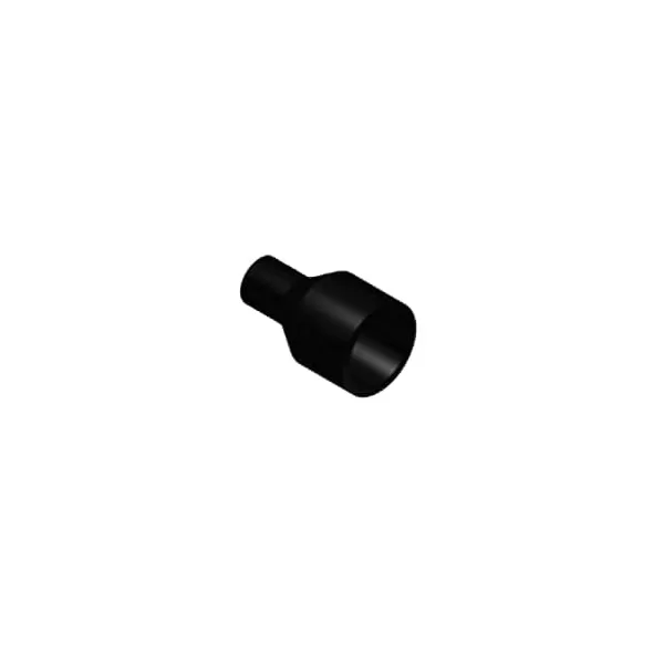 Black HDPE Reducer 4 in. x 2 in. Butt Fusion | 6631150402