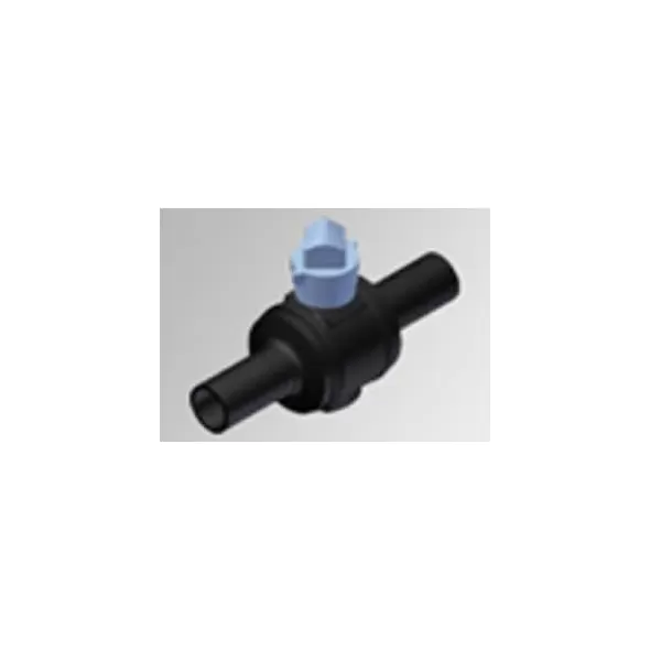 2" Black HDPE Wrench Operated Full Bore Ball Valve | HRP74325402