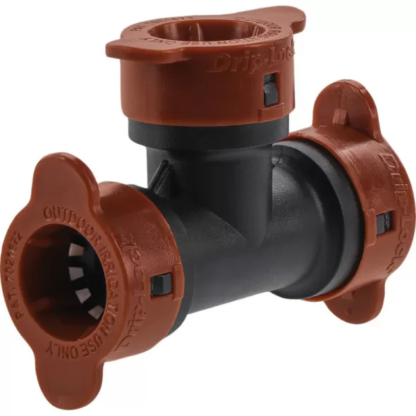 1/2" Push ABS/Stainless Steel and EPDM Seal Tee | HYR7492