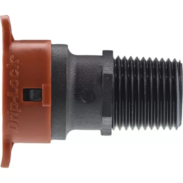1/2" Push x MPT ABS/Stainless Steel and EPDM Seal Adapter | HYR7494