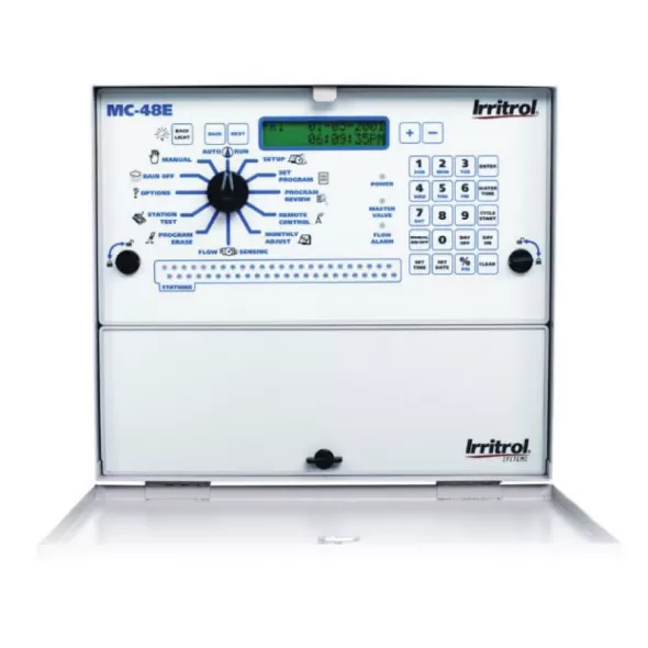 36 Stations Indoor/Outdoor 14-1/4" x 4-3/4" x 12" MC-E Series Irrigation Controller | IRRMC36E