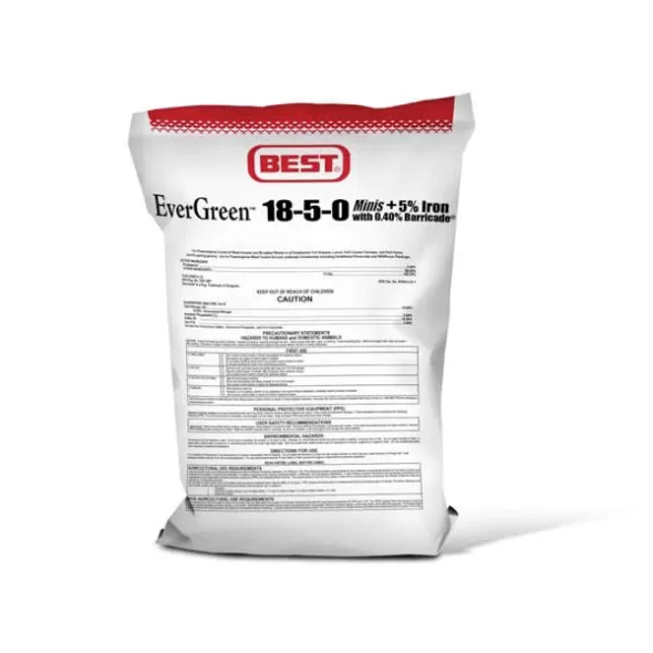 50 lb Bag Granular Dark Gray 18-5-0 N-P-K Combination Fertilizer and Herbicide | JRS7434750