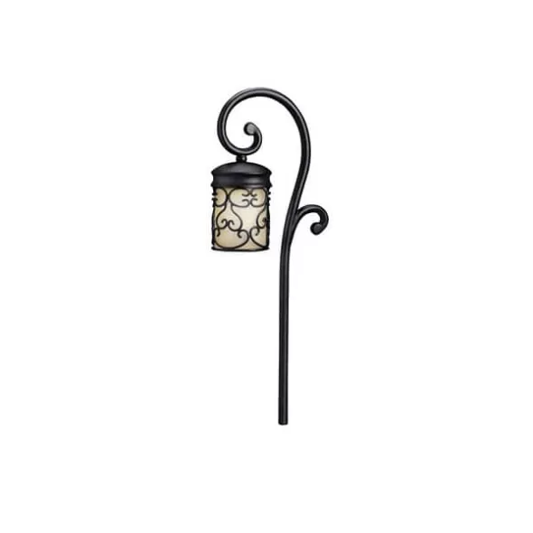 2.3 W Wedge T5 Xenon Textured Black Aluminum Path Light | KIC15426BKT