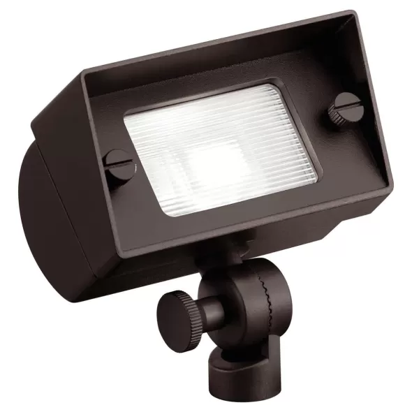 18 W Incandescent Textured Architectural Bronze Aluminum Mini Wall Wash Light | KIC15476AZT